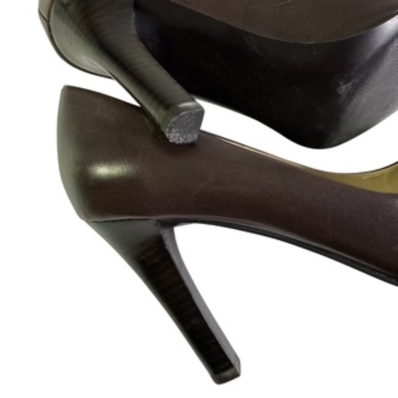 Lauren Ralph Lauren Sabrina 3.5" Heel Brown Pumps Size 7.5B - Picture 7 of 12